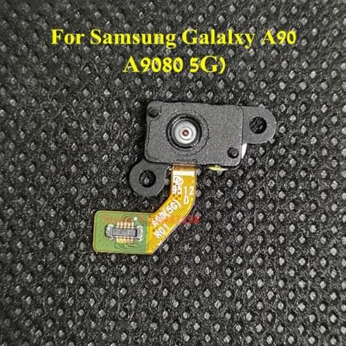 Original Fingerprint sensor Flex cable For Samsung A90 (5G) A9080 Home button Unlock Fingerprint scanner Touch ID connector