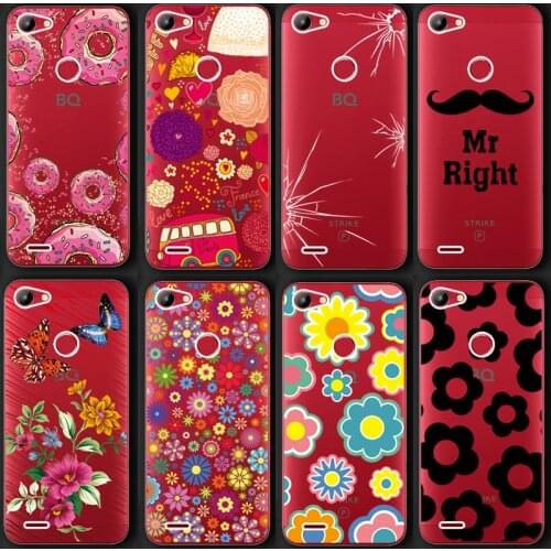 For BQ 5514G STRIKE POWER Shockproof Silicone Phone Case For BQ 5514g Strike Power Case Covers Transparent Protection Back Cover