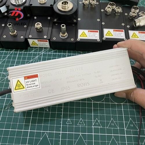 2.4A 160W IP65 waterproof Constant current source for UV LED module gel curing lamps INPUT AC 100V-240V OUTPUT DC 70V 2400mA