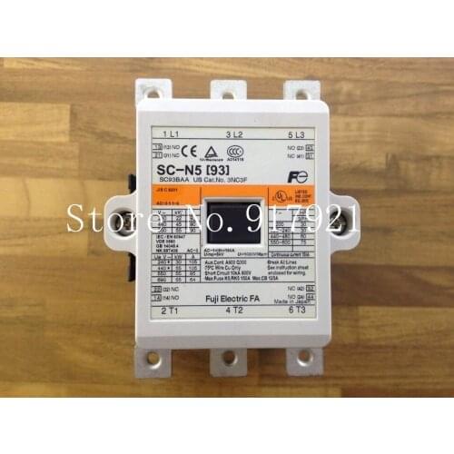 [ZOB] Fuji SC-N5 [93] DC100-120V contactor to ensure genuine AC100-127V