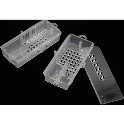 20pcs Beekeeping Queen cage Beehive Transport cages Lengthened Plastic Bee Tools Farm equipment Bee Transport Prisoners