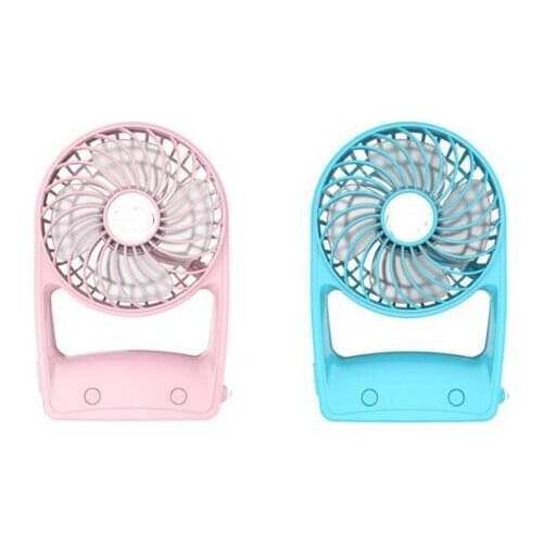 3 gears Fashion student gift USB rechargeable mini table fan Li battery 1200mA 10X16.5cm