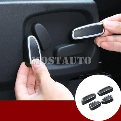 For Land Rover Range Rover Sport Inner Seat Button Trim Cover 2010-2013 4pcs Car Accessories Interior Car Decor