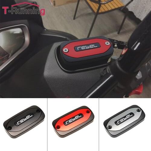 Front Brake Fluid Reservoir Cover Cap Cup Motorcycle Accessories For Honda Rebel CMX 300/500 2017-2019 new