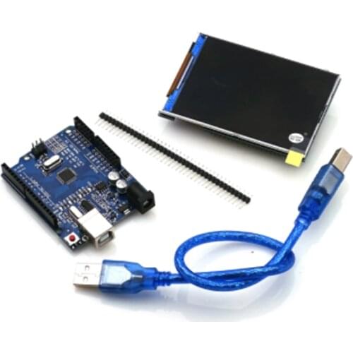 3.5 inch TFT LCD display module Ultra HD 320X480 for development board with USB cable