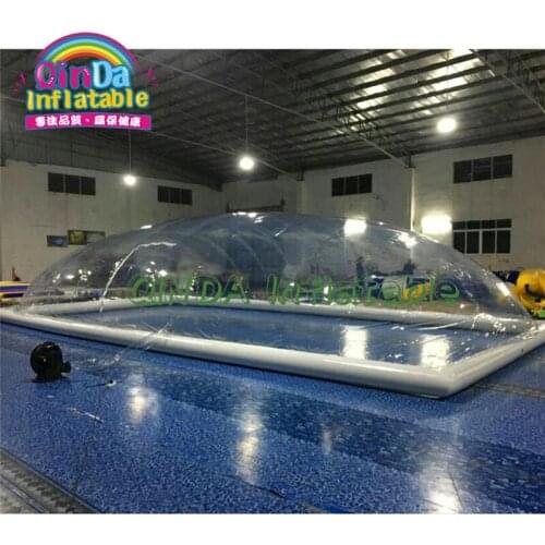 Free shipping inflatable pool cover children / garden swimming pool cover tents
