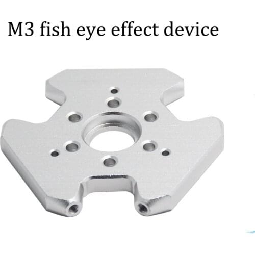 M3 M4 Fisheye Effector V5 V6 Part Aluminum Alloy Metal Hammock Hanging Station 3mm For Extruder delta Kossel 3D Printers Parts