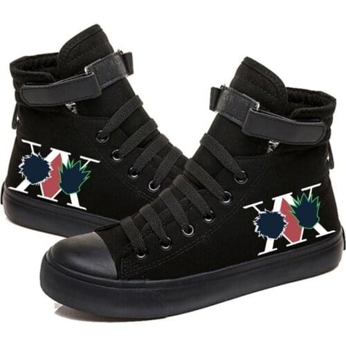 Hunter X Hunter Printed High Top Canvas Shoes Cozy Sneakers