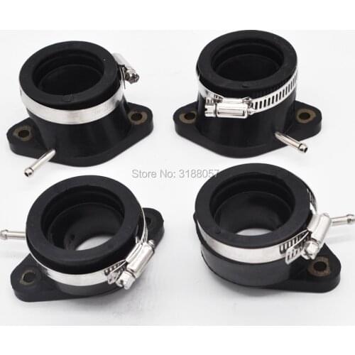 4pcs Intake Manifold Carburetor jonit Boot For Yamaha XJR 1200 XJR1200SP XJR 1300 FJR1300