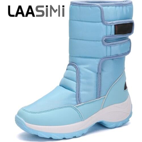 Женские высокие ботинки LAASIMI China At AliExpress