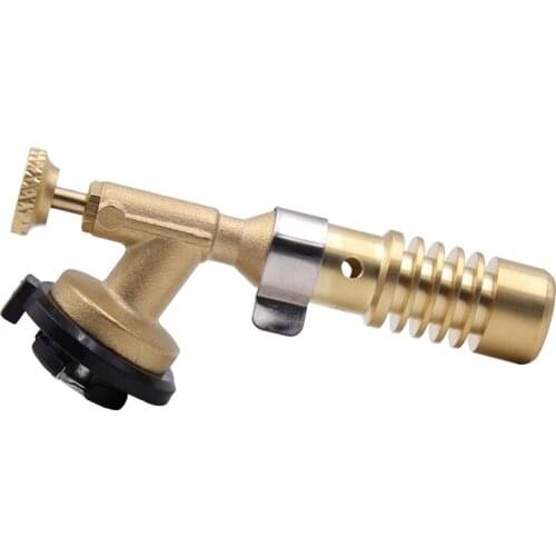 Outdoor Adjustable High Temperature Gas High Temperature Brass Gas Turbo Torch Aluminum Brazing Propane Weld Plumbing