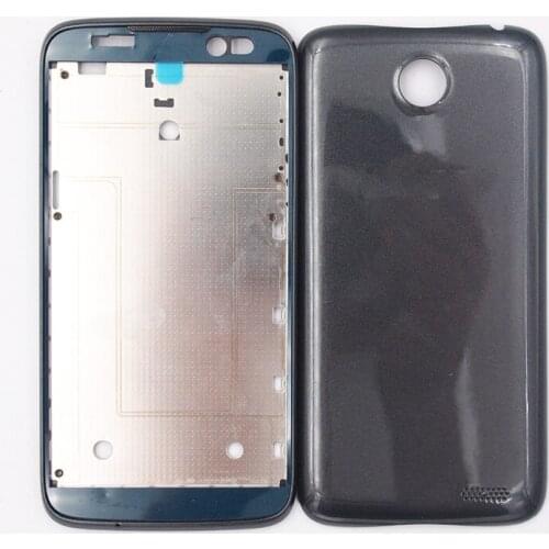 BaanSam New LCD Holder Front Frame Battery Back Cover For Lenovo A516 Housing Case With 3M Adhesive