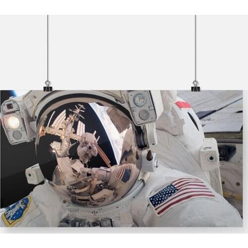 Astronaut Poster Framed Wooden Frame Canvas Painting Wall Art Decor Living Room Bedroom Study Home Decoration Prints