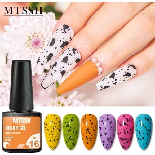 6ML Eggshell Transparent Gel Nail Polish Eggshell Gel With Any Color Base Varnish Soak Off UV LED Gel Nail Art Manicure Varnish