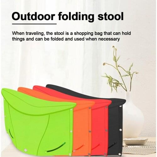 Light Line Up Stool Folding Stool Multifunctional Portable Basket Heavy-duty Plastic Chair For Indoor And Outdoor Activities Use