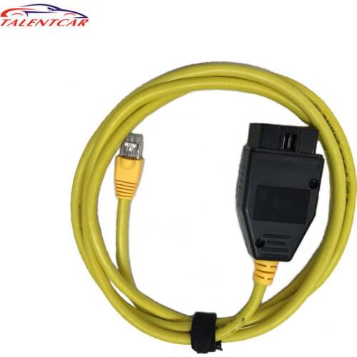 High Performance ESYS 3.27.1 V57.2 Data Cable ENET Ethernet to OBD OBD2 Interface E-SYS ICOM Coding Cable for F-series
