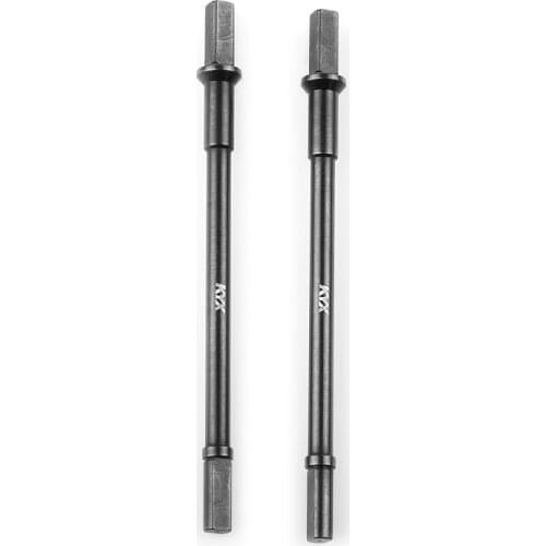 KYX Racing Hardened Steel Rear Axle Drive Shaft Upgrades Parts Accessories for RC Crawler Car Axial SCX10 III AXI03007 SCX10.3