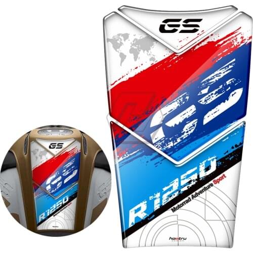 Motorcycle Gas Tank Pad Protector Case for BMW R1250GS Adventure 2019-2020 3D Resin