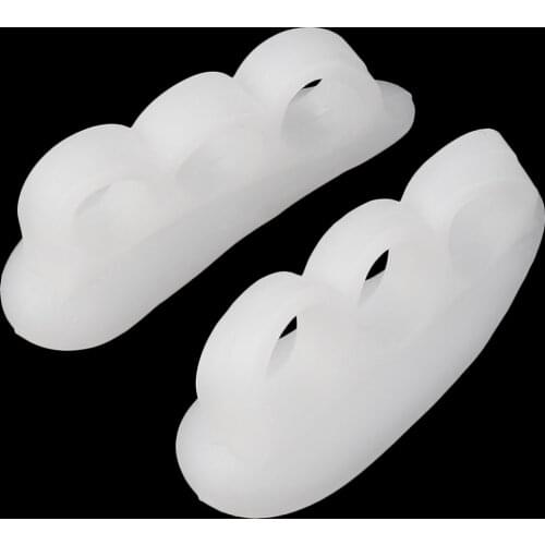 2pcs Hallux Valgus Bicyclic Thumb Orthopedic Braces Correct Daily Silicone Toes Hot Selling