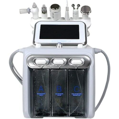 6 IN 1 Portable H2 O2 Aqua peeling Microdermabrasion machine / Hydra dermabrasion Facial Machine / hydro Microdermabrasion