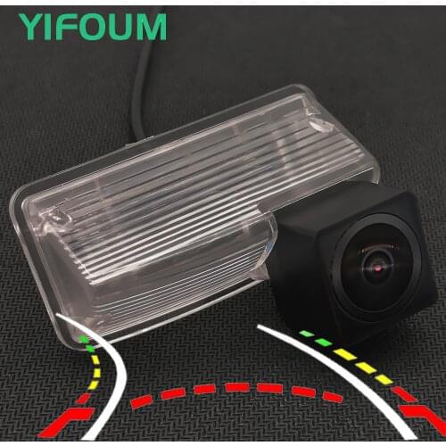 Fisheye Dynamic Trajectory Wireless Car Rear View Camera For Toyota Reiz Mark X Rush Premio Avalon Crown Corolla Matrix Verso