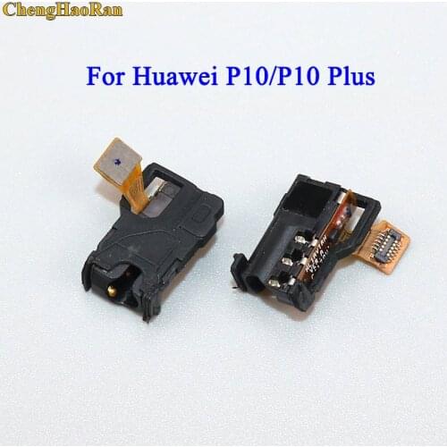 ChengHaoRan 1pcs Headphone Jack Audio Earphone Flex Cable For Huawei P10 PLUS P10plus Aqua Cellphone Parts Replacement
