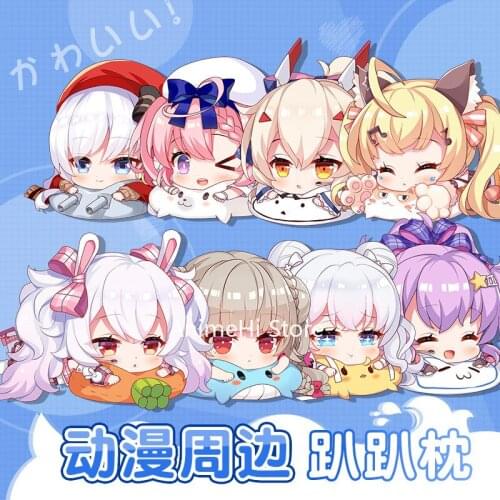 Anime Azur Lane Figure Pillow Toy Eldridge IJN Atago HMS Belfast Javelin ILLUSTRIOUS Cosplay Stuffed Plush Doll 50cm for Gift