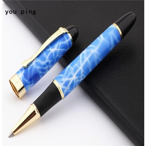 JINHAO X450 Blue sky and white clouds Business office Nib Medium Rollerball Pen New