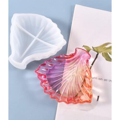 Leaf Starfish Dish Fruit Accessories Storage Box Silicone Molds for Wholesale Diy Silicone Mold for Resin Crystal Epoxy Mold