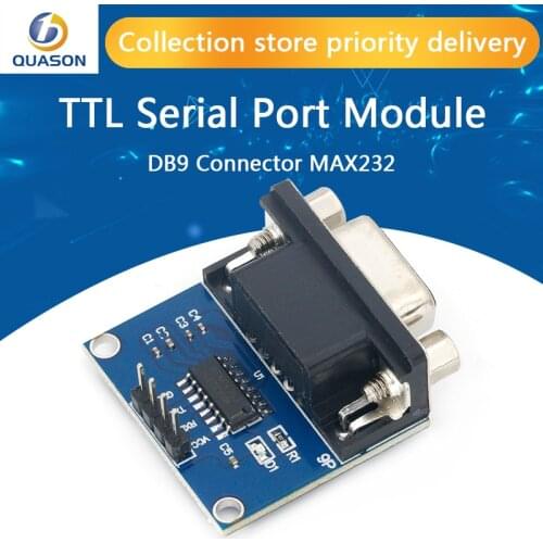 MAX3232 RS232 to TTL Serial Port Converter Module DB9 Connector MAX232 For Arduino