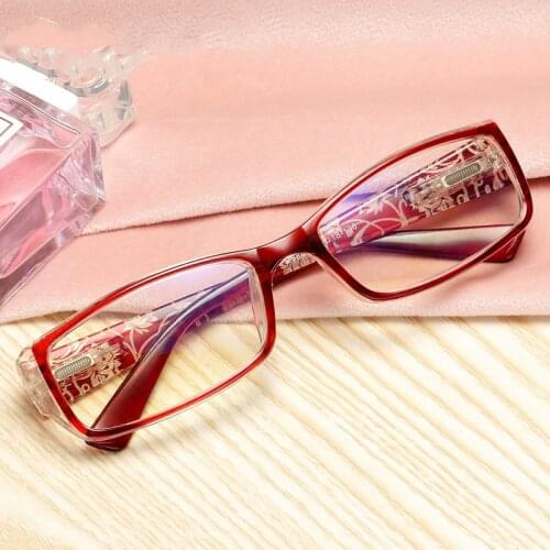 Fashion Classic Square Reading Glasses Women Vintage Plastic Frame Retro Men Presbyopia Reading Glasses +1.5.+2.0.+2.5.+3.0.+3.5