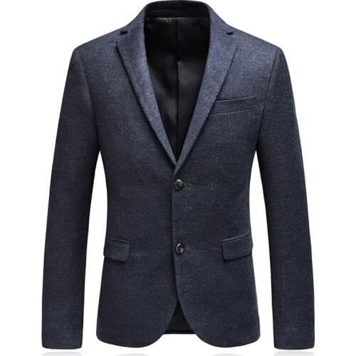 2019 Autumn New Style Suit Mens Business Casual Blazers Men Single Breasted Coat Jacket Classic Blazers Men