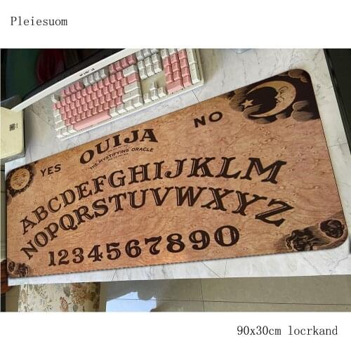 Ouija board mousepad 900x300x4mm Aestheticism Computer mouse mat gamer gamepad Cartoon gaming mousemat desk pad office padmouse