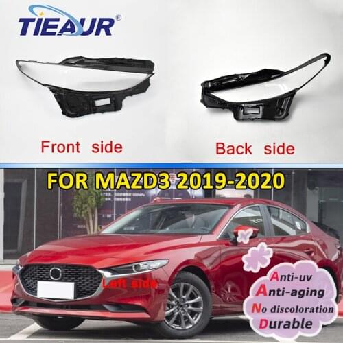 Headlight Headlamp Clear Shell for MAZDA 3 mazda3 Replacement Front Auto Lampshade 2019 2020 Lens Cover Masks DIY
