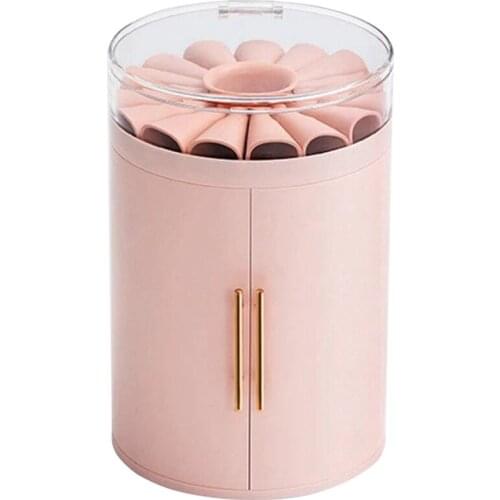 Jewelry Storage Box, Lipstick Storage Box, Fashion Flower Jewelry Storage Box, for Necklaces/Earrings/Watches