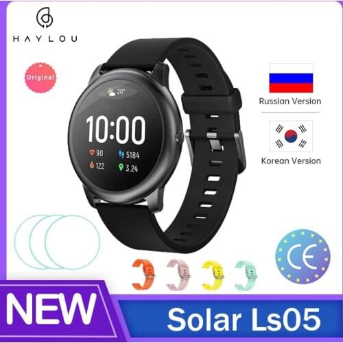 Smart Watch Haylou Solar IP68 Anti-sweat Anti-rain Haylou LS05 From Youpin Women Men Watches For Android iOS Fitness Tracker Ver