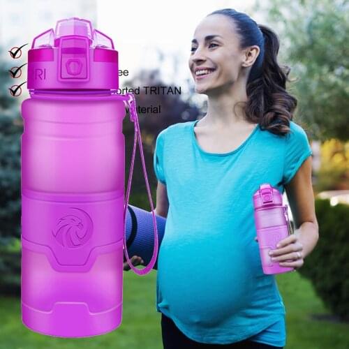 Sports Water Bottle Waterbottles Fashion Drinkware Tour Bottles Water Bottle BPA Free Plastic CE / EU Suitable for gravida women