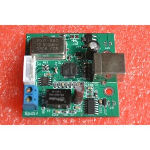 USB to SPDIF Coaxial I2S Processor TE7022 Chip Support 24 bit 96K sampling