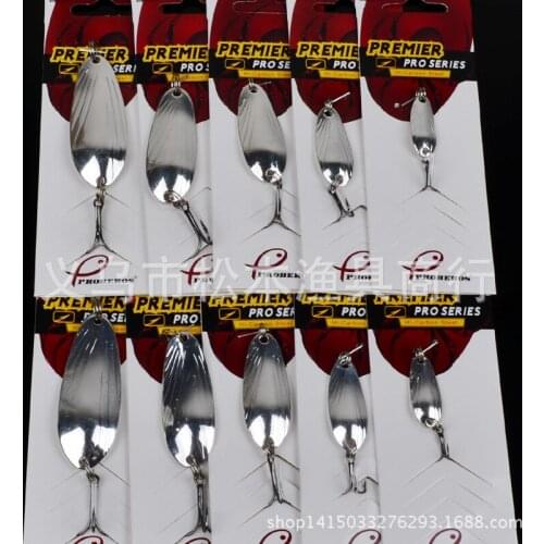 100sets/lot 5pcs per a set classic bait lures rotation sequins sequined suit dw-328 bait fishing lures hard bait lures