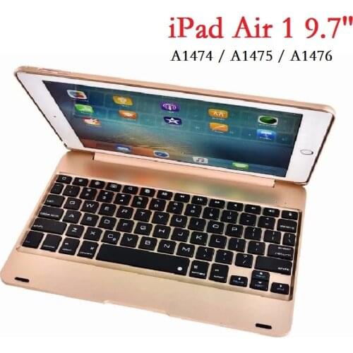 9.7'' ABS Coque for iPad Air 1 Keyboard Case A1474 A1475 Bluetooth Wireless Keyboard Case for iPad Air Case with Keyboard