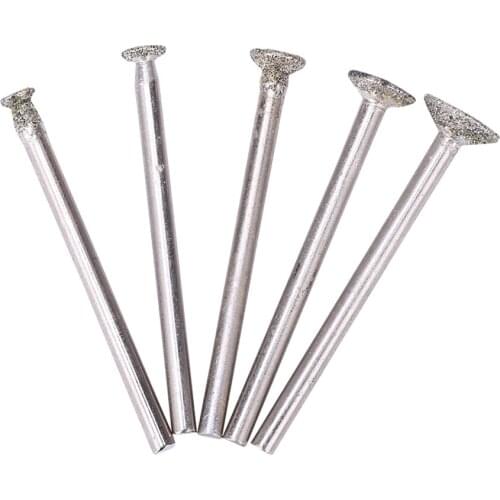 Mini diamond grinder tools 5pcs grinding kit made of 46# diamond and 3mm shank at good price for home use