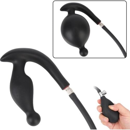Dildo Pump Inflatable Butt Plug Anal Plug Adult Products G-spot Prostate Massager Butt Dilator Expandable Sex Toys for Man Women