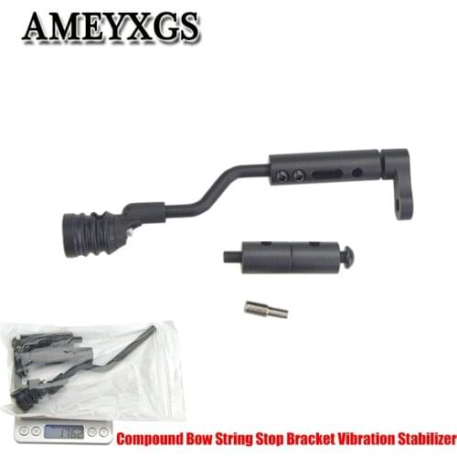 Compound Bow String Stop Bracket Vibration Stabilizer Vibration Balance Bow Stabilizer String Level Shooting Archery Accessories