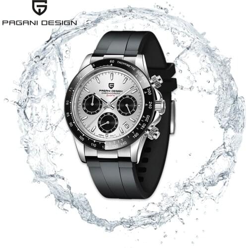 New PAGANI DESIGN Mens Quartz Watches Automatic Date Luxury Chronograph Men Waterproof Watches Japan VK63 Relogio reloj hombre
