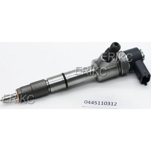 ERIKC CR Engine Injection 0445110312 Auto Fuel Injector Assy 0 445 110 312 Diesel Spare Parts Inyector 0445 110 312