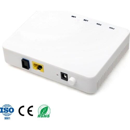 FTTH EPON terminal Onu 1port ONU OLT 1.25G Fiber optic RJ45 epon ONT EP-125