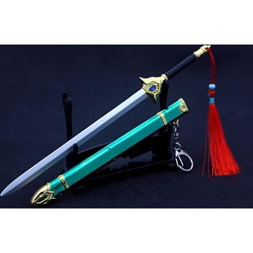 Alloy Sword Toy Weapon Model Surrounding with Sheath 22cm Cosplay Li Xiaolang Metal Alloy Weapon Knife Alloy Weapon Model