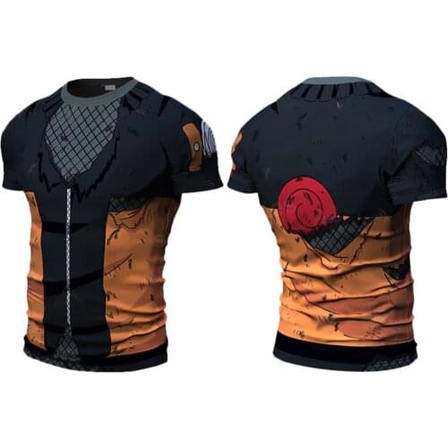 Fashion Men Shirt Men Women 3D Compression Running t-shirt Cosplay Sweatshirt Action Figure Tee Shirts Men Tops