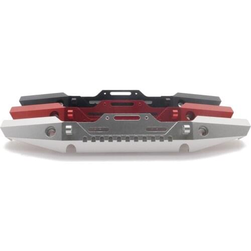 Alloy front bumper rc hobby model car 1:10 HPI Venture FJ Cruiser crawler TRX-4 Axial SCX10 hop-ups upgraded parts