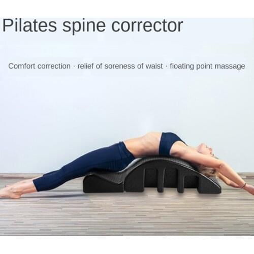Supporting and stabilizing pilates equipment, spinal orthosis with strong load-bearing capacity, floating point massage design o